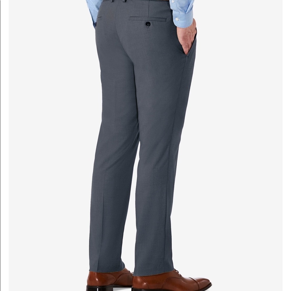 Reaction Kenneth Cole Stretch Slim Fit Pant - Picture 2 of 7